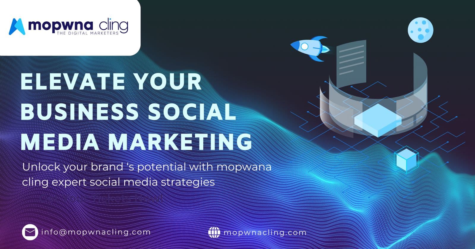 Elevate Your Business with Mopwna Cling's Social Media Marketing Expertise