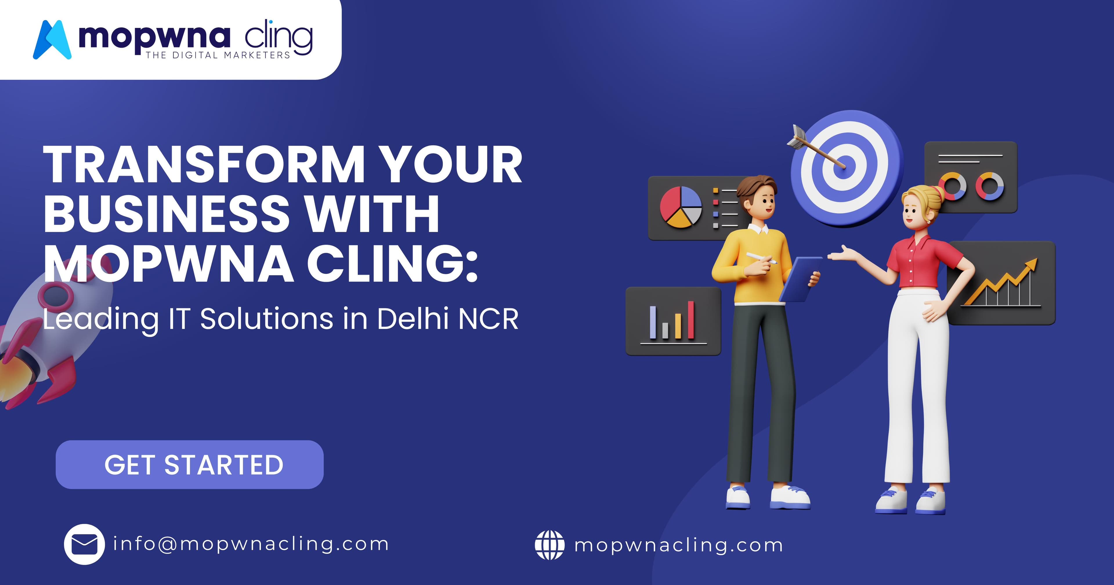 Transform Your Business with Mopwna Cling: Leading IT Solutions in Delhi NCR
