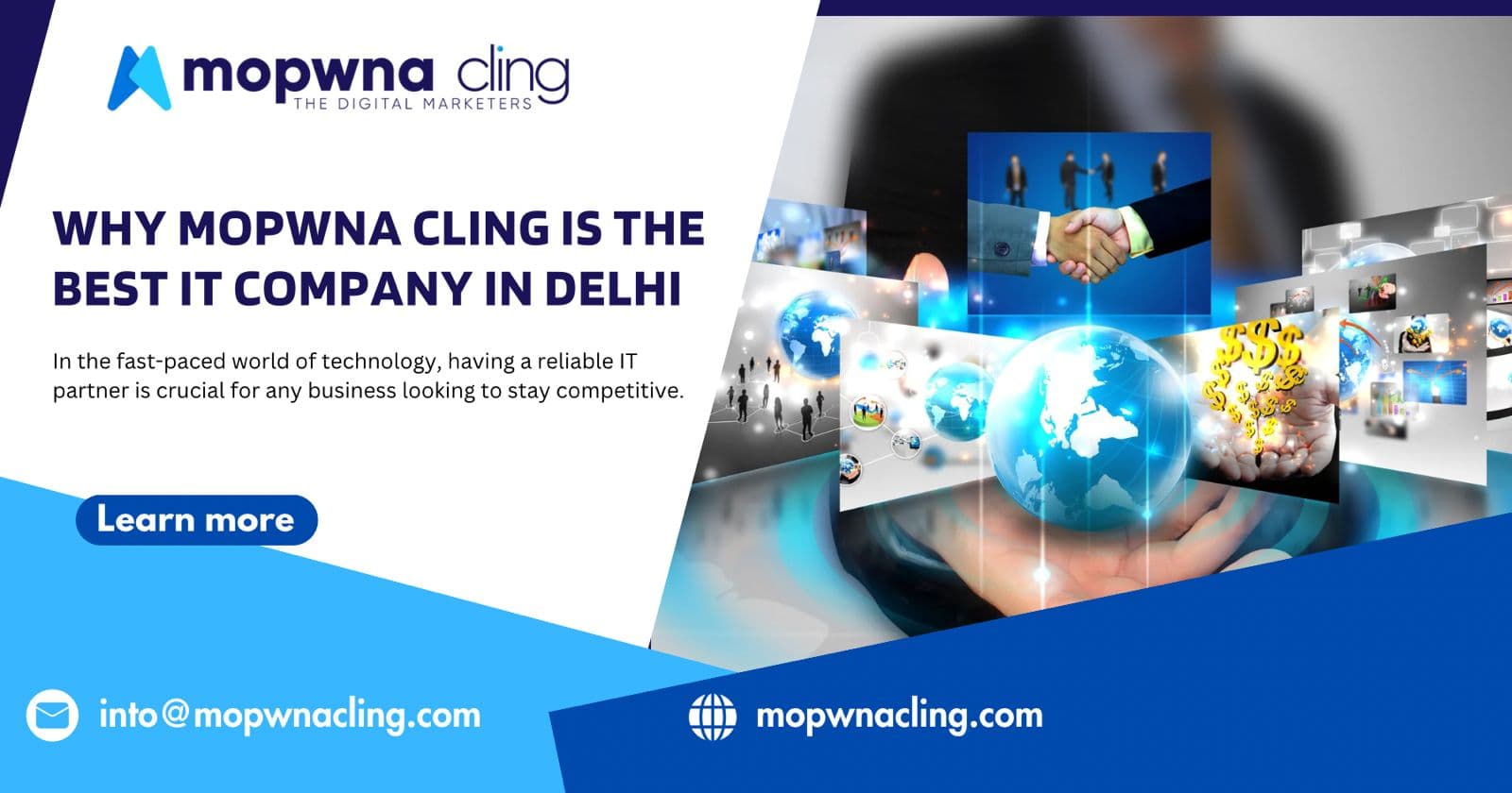 Why Mopwna Cling is the Best IT Company in Delhi