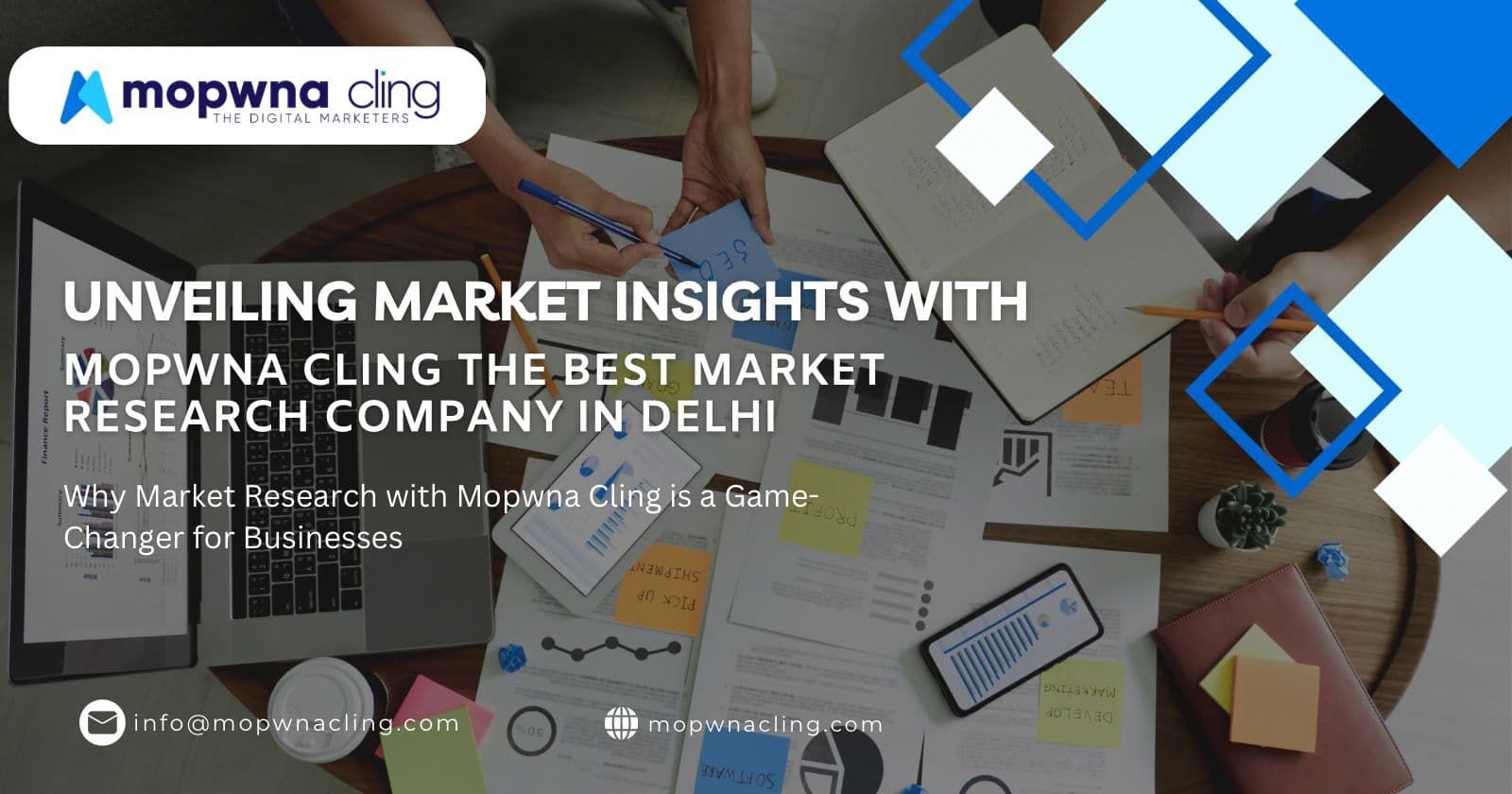 Unveiling Market Insights with Mopwna Cling: The Best Market Research Company in Delhi