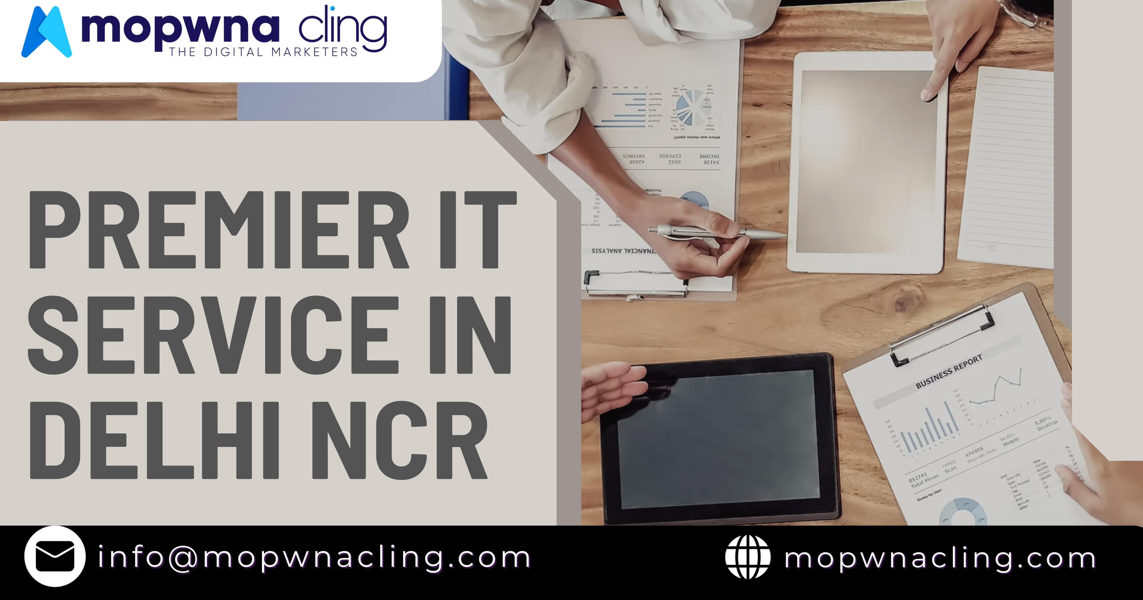 Drive Success with Mopwna Cling: Premier IT Services in Delhi NCR