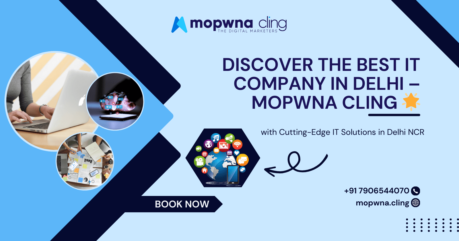 Discover the Best IT Company in Delhi – MOPWNA CLING 🌟