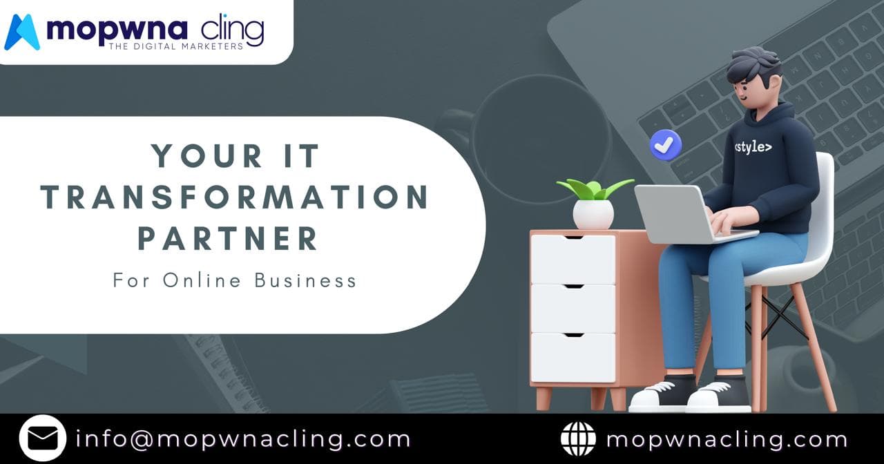 Welcome to Mopwna Cling: Your IT Transformation Partner! π