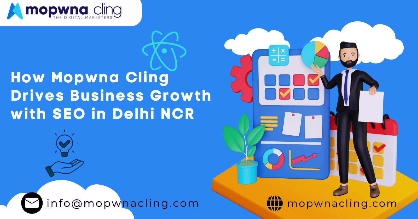 How Mopwna Cling Drives Business Growth with SEO in Delhi NCR
