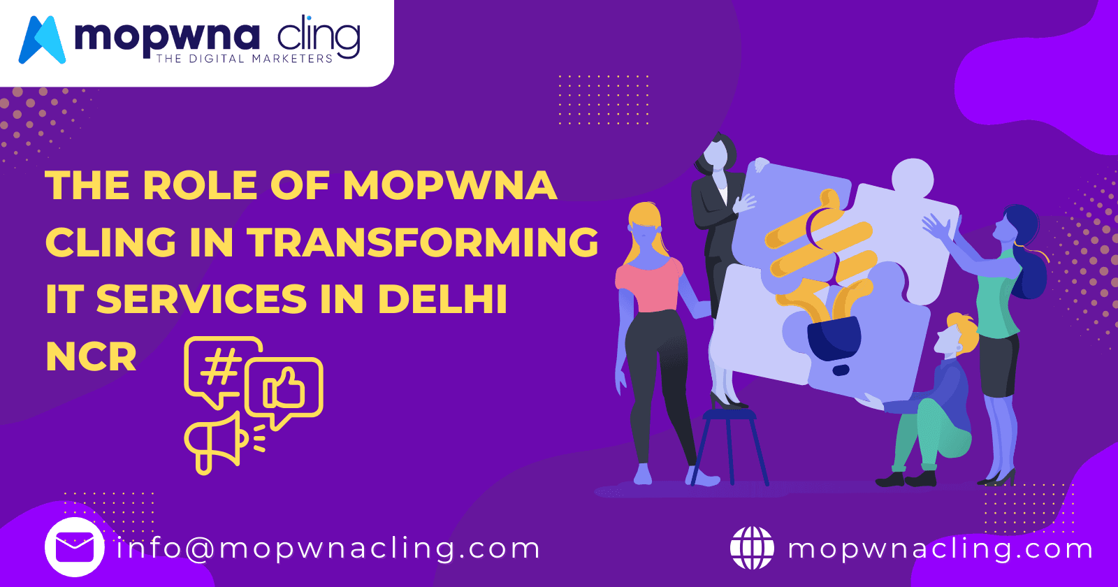 The Role of Mopwna Cling in Transforming IT Services in Delhi NCR
