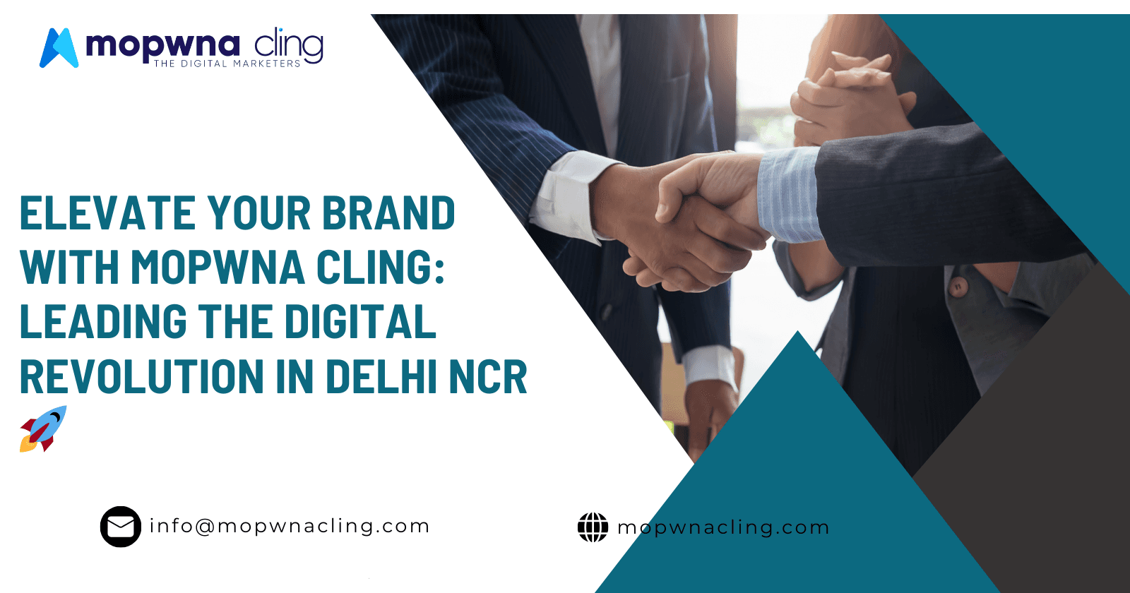 Elevate Your Brand with MOPWNA Cling: Leading the Digital Revolution in Delhi NCR 🚀