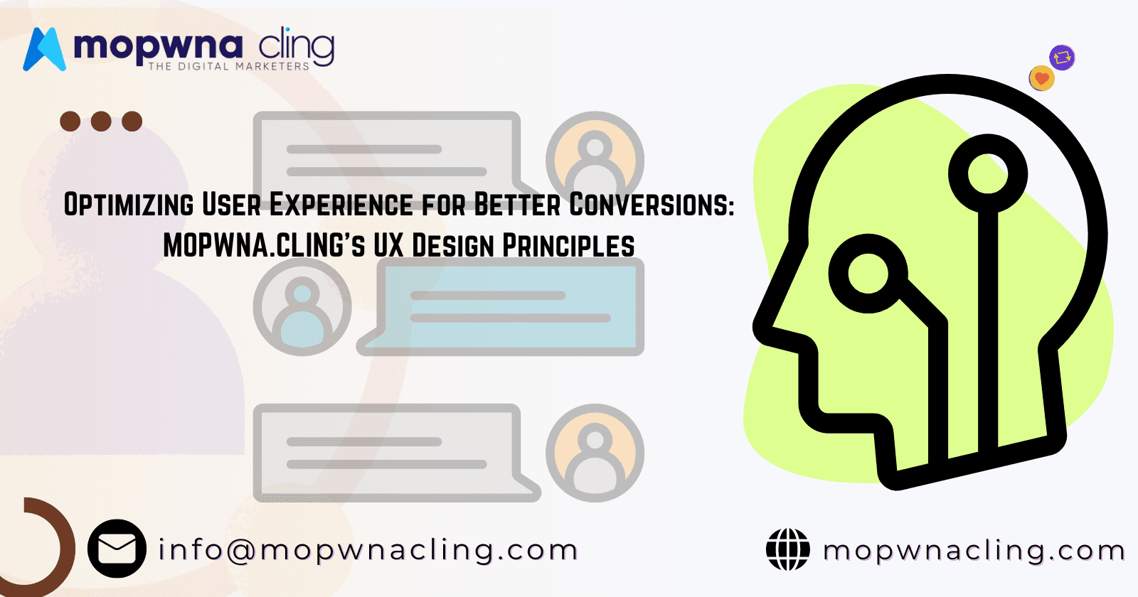 Optimizing User Experience for Better Conversions: MOPWNA.CLING’s UX Design Principles