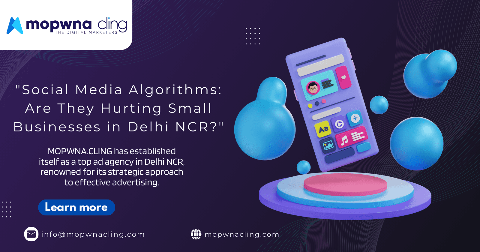 "Social Media Algorithms: Are They Hurting Small Businesses in Delhi NCR?"