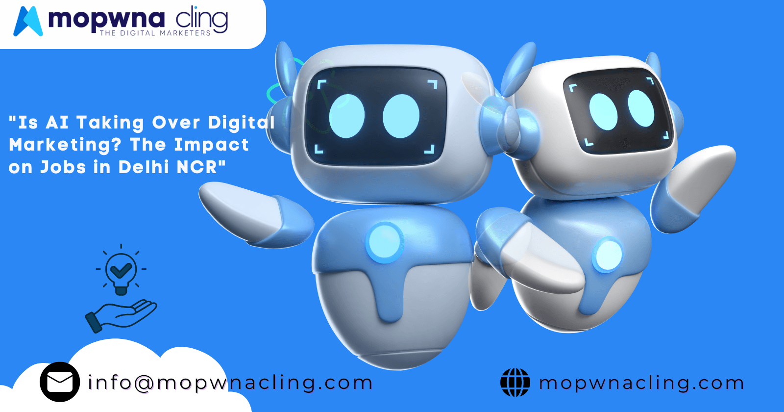 "Is AI Taking Over Digital Marketing? The Impact on Jobs in Delhi NCR"