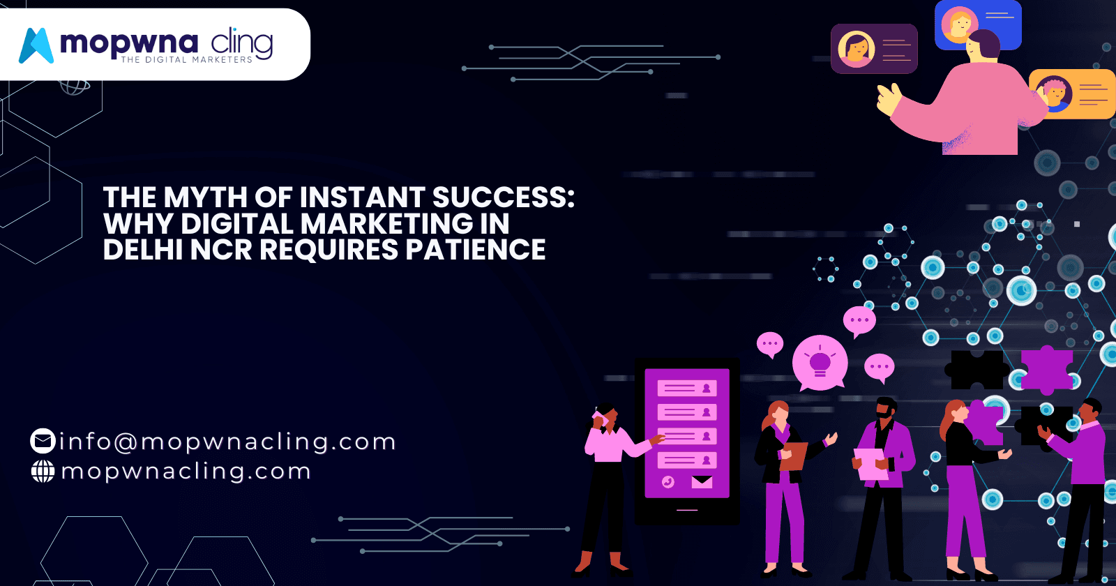 The Myth of Instant Success: Why Digital Marketing in Delhi NCR Requires Patience