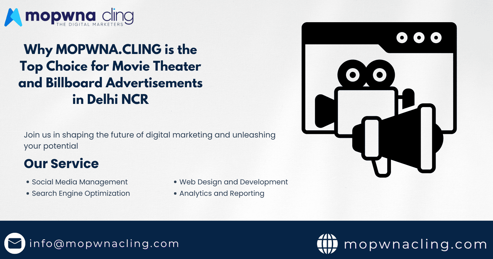 Why MOPWNA.CLING is the Top Choice for Movie Theater and Billboard Advertisements in Delhi NCR