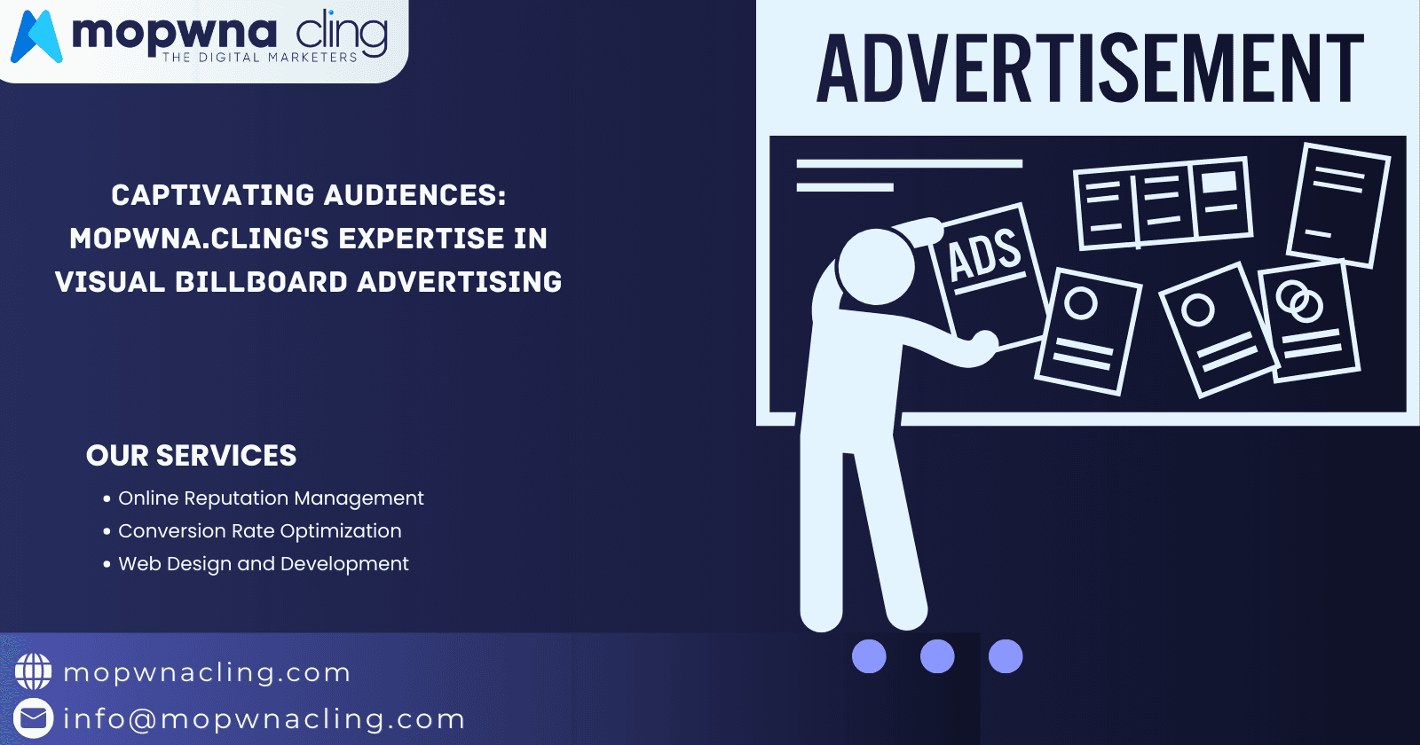 Captivating Audiences: MOPWNA.CLING's Expertise in Visual Billboard Advertising