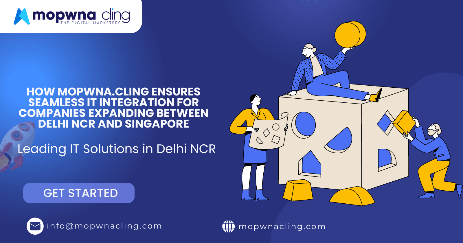 How MOPWNA.CLING Ensures Seamless IT Integration for Companies Expanding Between Delhi NCR and Singapore
