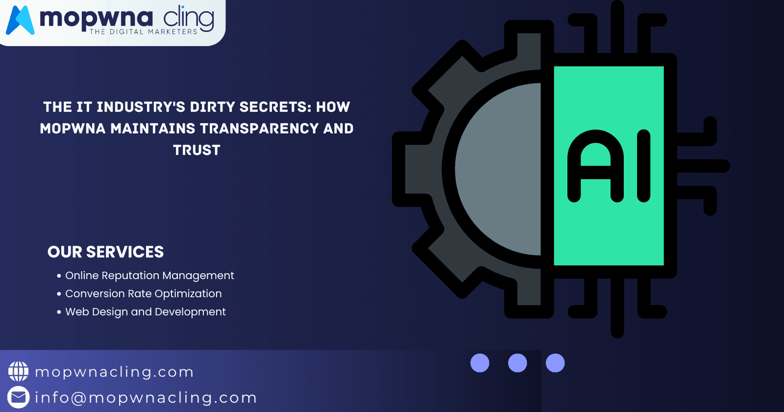 The IT Industry's Dirty Secrets: How MOPWNA Maintains Transparency and Trust