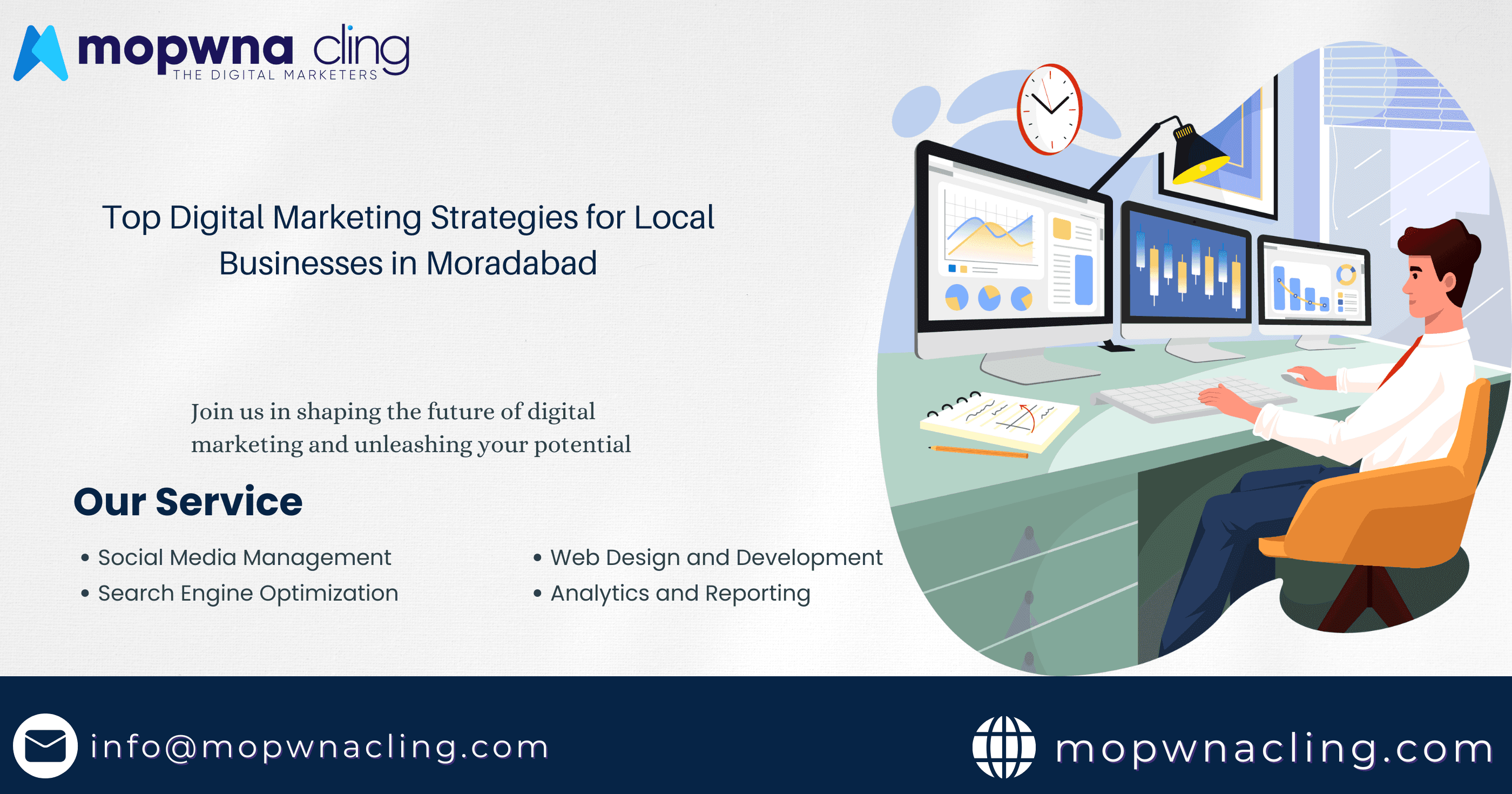 Top Digital Marketing Strategies for Local Businesses in Moradabad