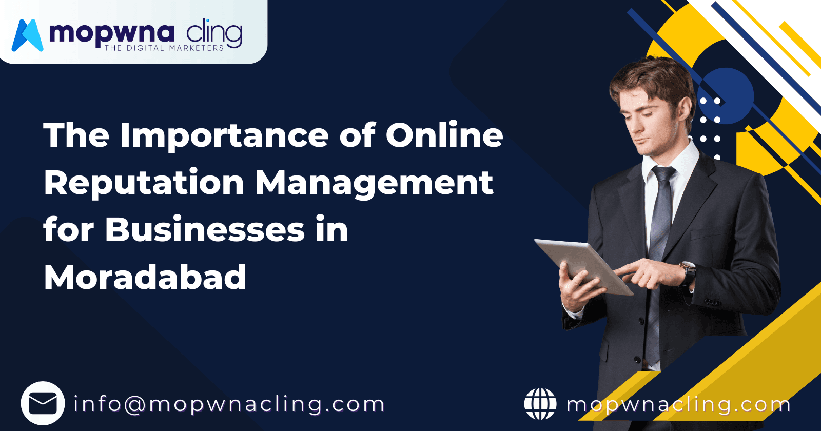The Importance of Online Reputation Management for Businesses in Moradabad.