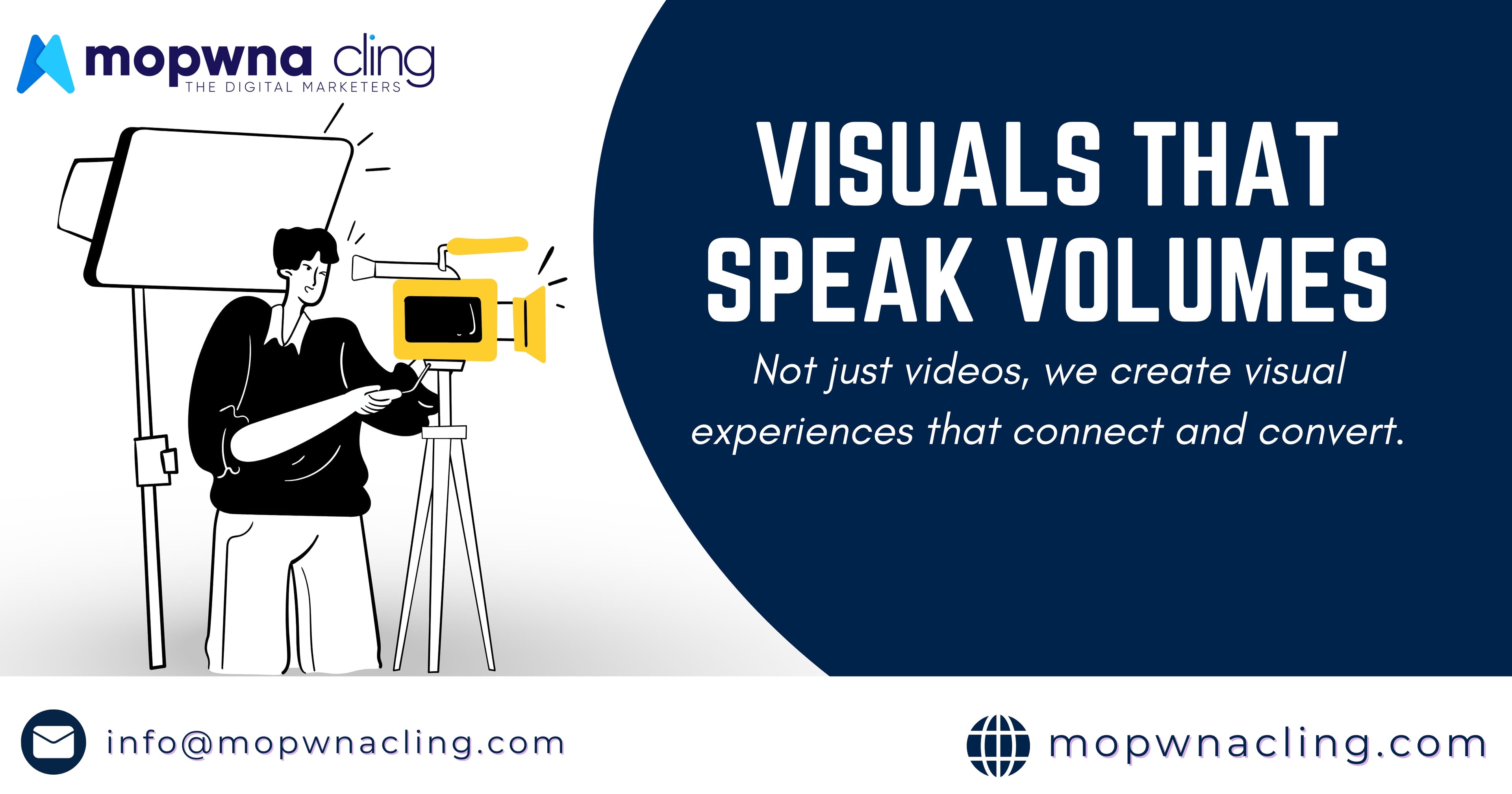Elevate Your Brand with Professional Video Shoots by Mopwna Cling