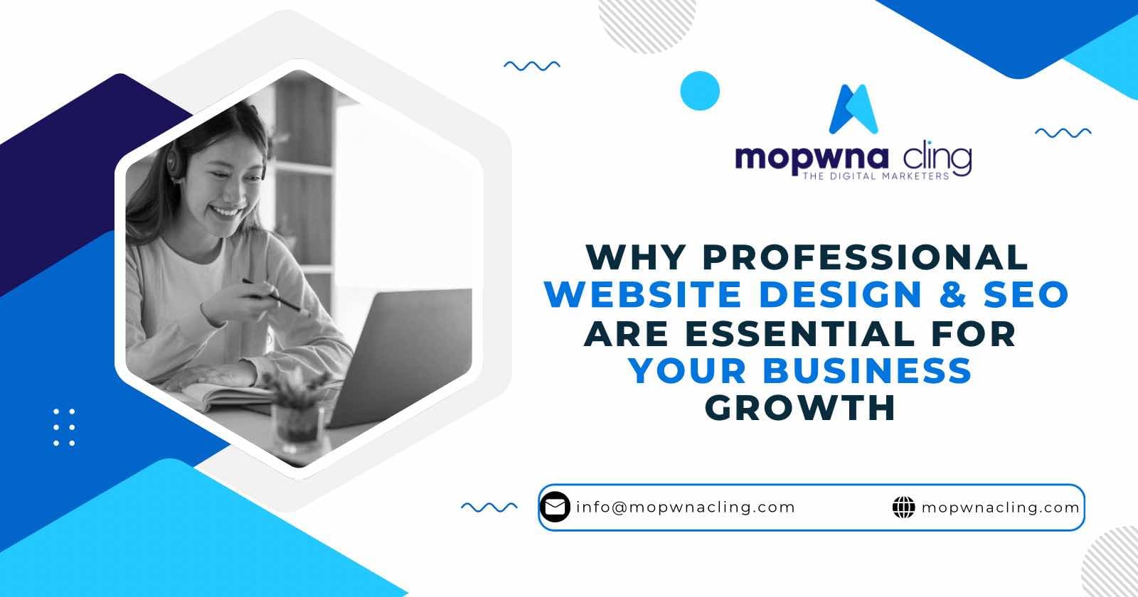 Why Professional Website Design & SEO Are Essential for Your Business Growth