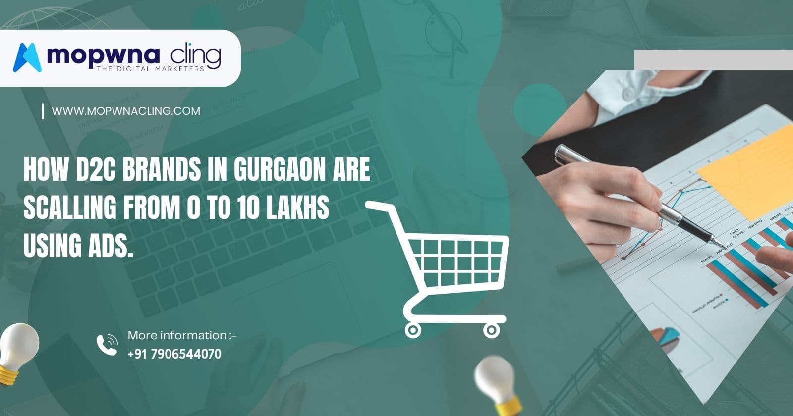 How D2C Brands in Gurgaon Are Scaling from 0 to 10 Lakhs Using Ads.