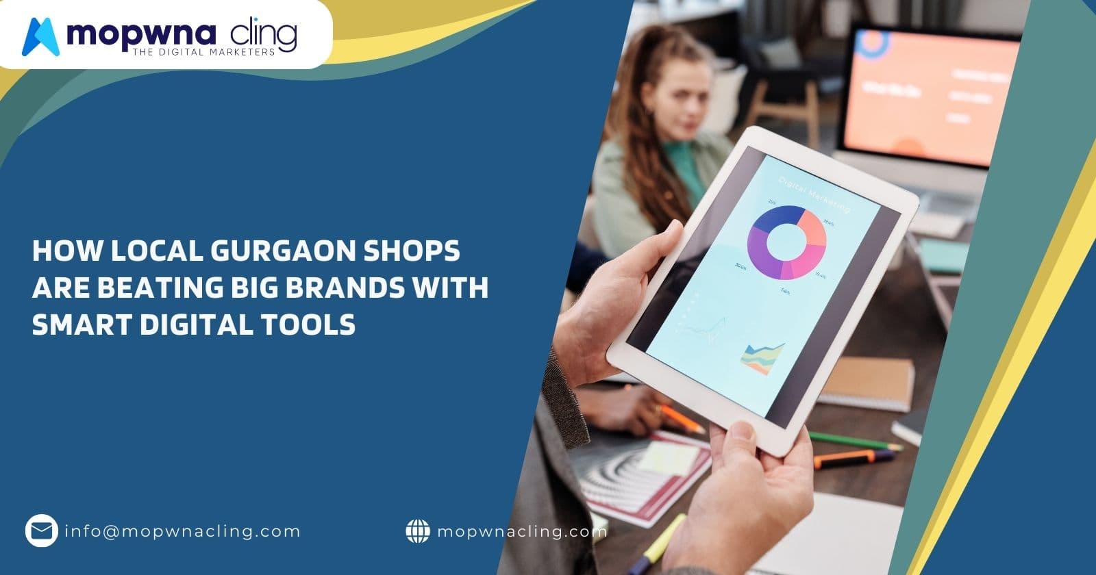 How Local Gurgaon Shops Are Beating Big Brands with Smart Digital Tools.