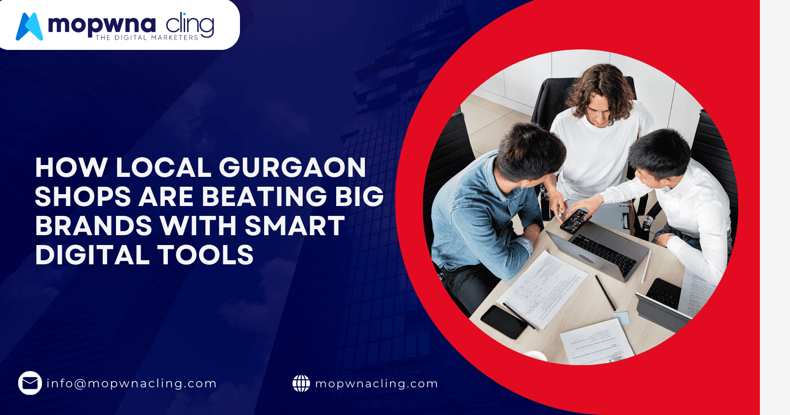 How Local Gurgaon Shops Are Beating Big Brands With Smart Digital Tools