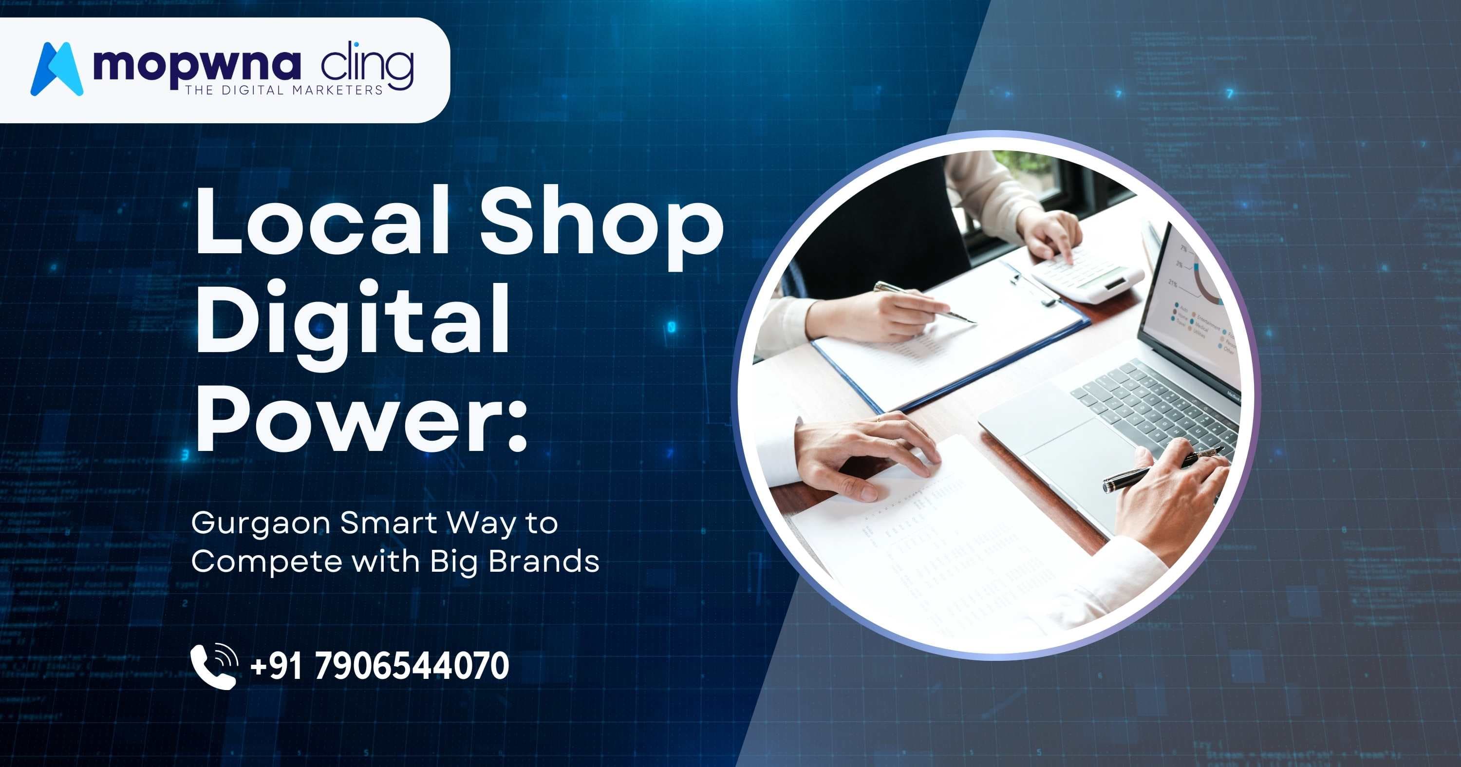 Local Shop Digital Power Gurgaon Smart Way to Compete with Big Brand.