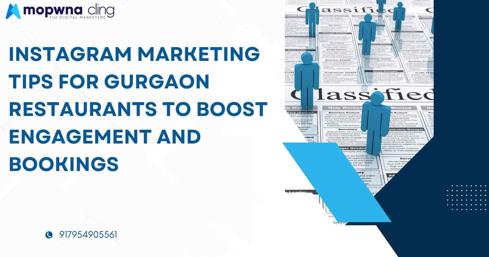 Instagram Marketing Tips for Gurgaon Restaurants to Boost Engagement and Bookings.