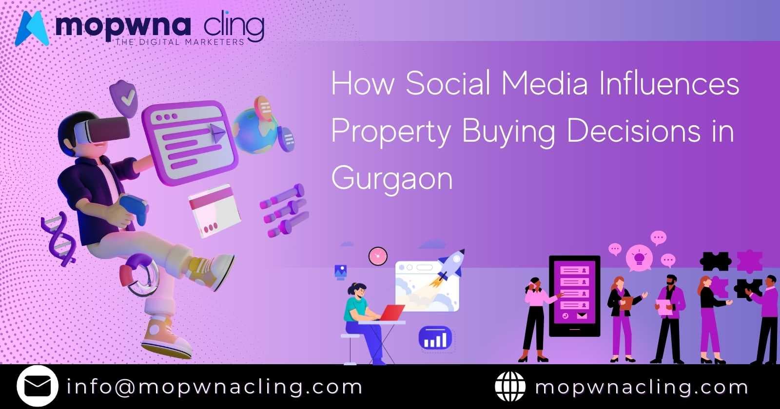How Social Media Influences Property Buying Decisions in Gurgaon?