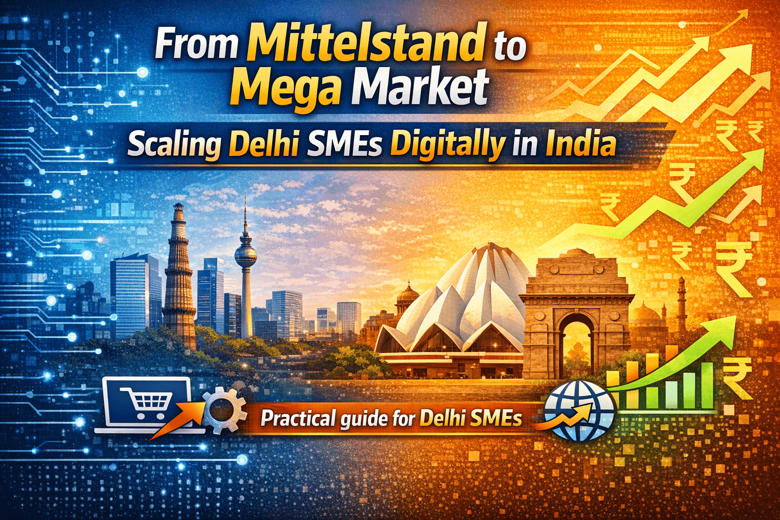 From Mittelstand to Mega Market: Scaling Delhi SME Digitally in India A practical guide for Delhi small and mid sized company entering India.