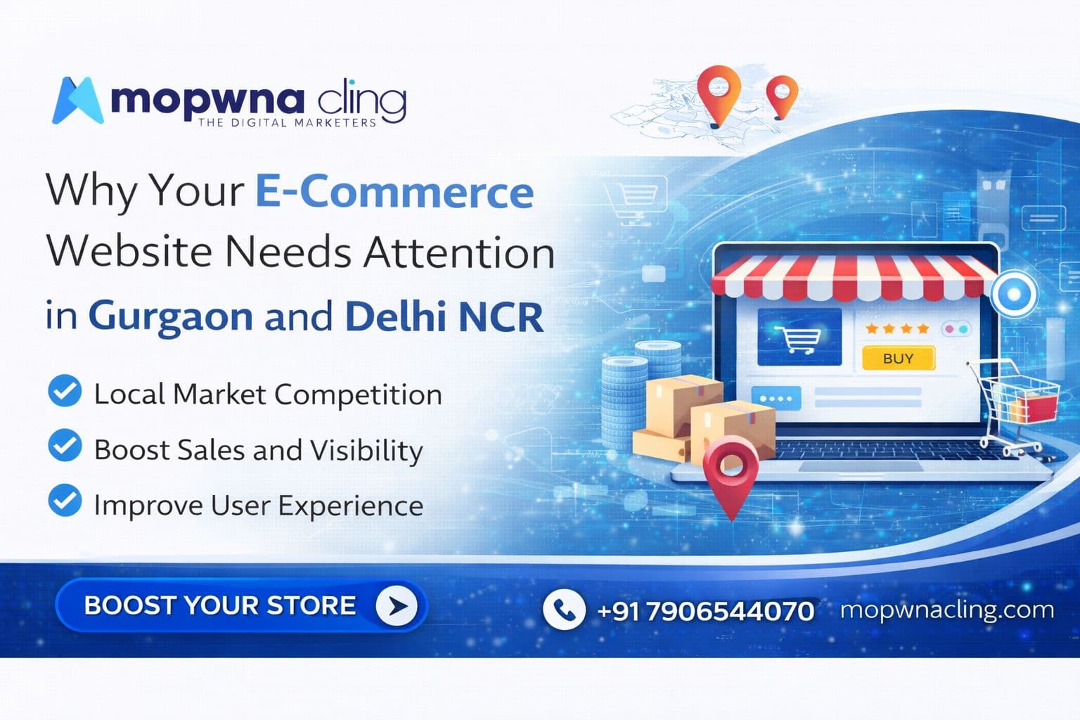 Why Your E-Commerce Website Needs Attention in Gurgaon and Delhi NCR