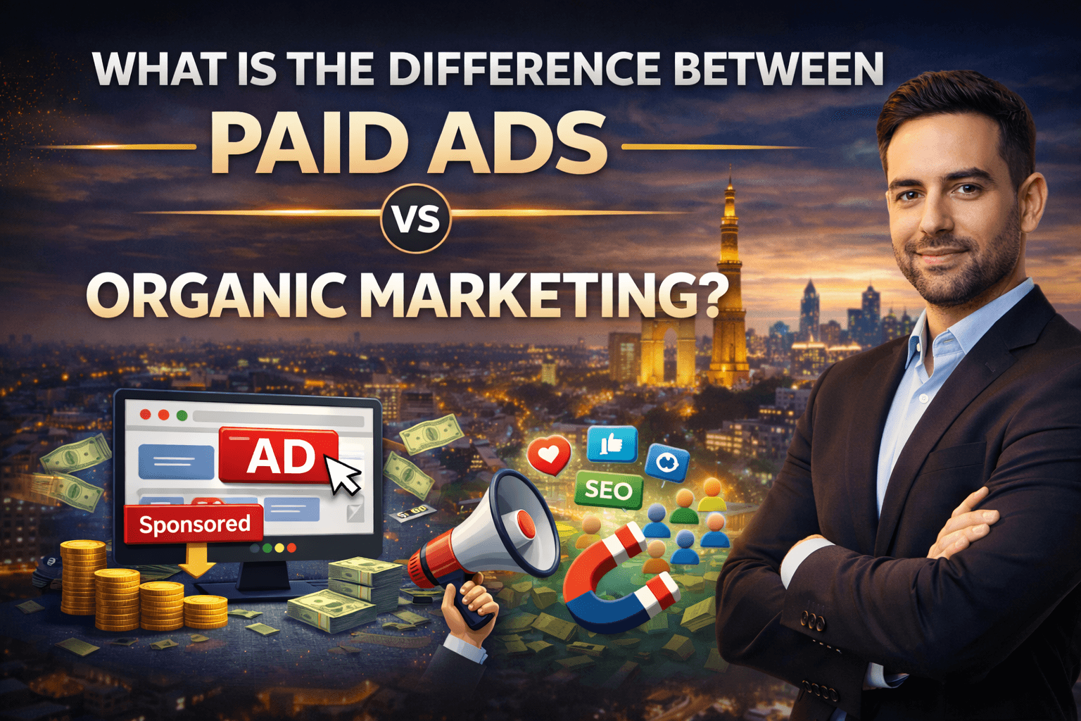 What Is the Difference Between Paid Ads and Organic Marketing?