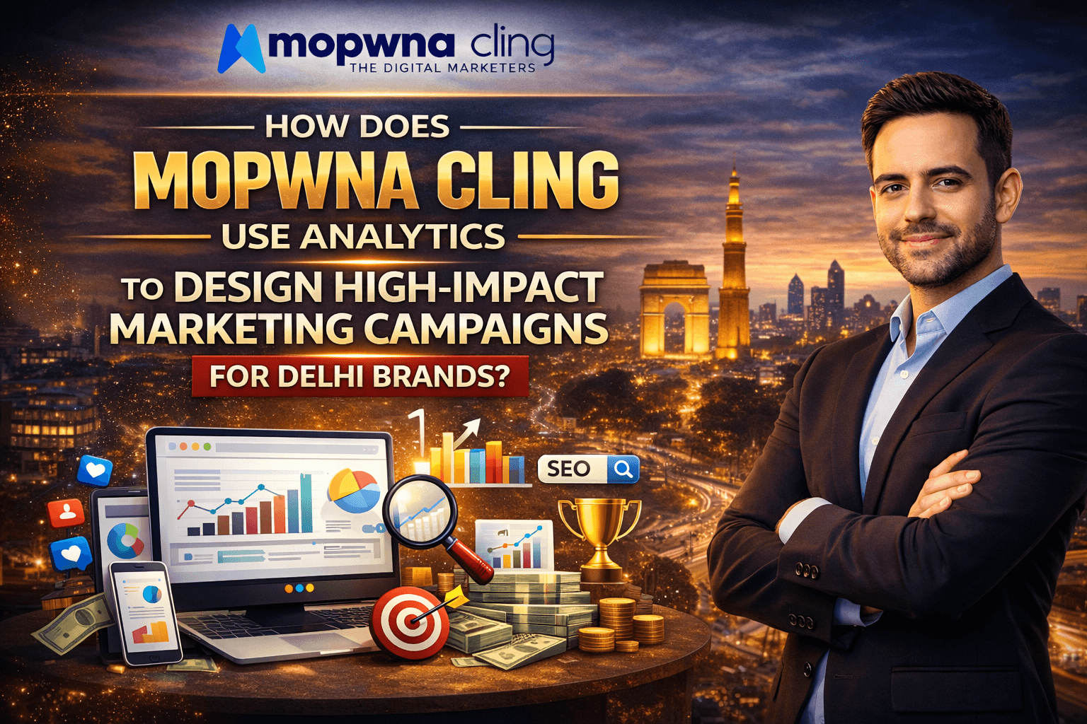 How Mopwna Cling Uses Analytic to Design High-Impact Marketing Campaign for Delhi NCR Brand