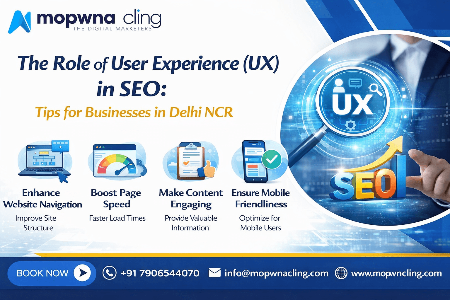 The Role of User Experience (UX) in SEO: Tips for Businesses in Delhi NCR