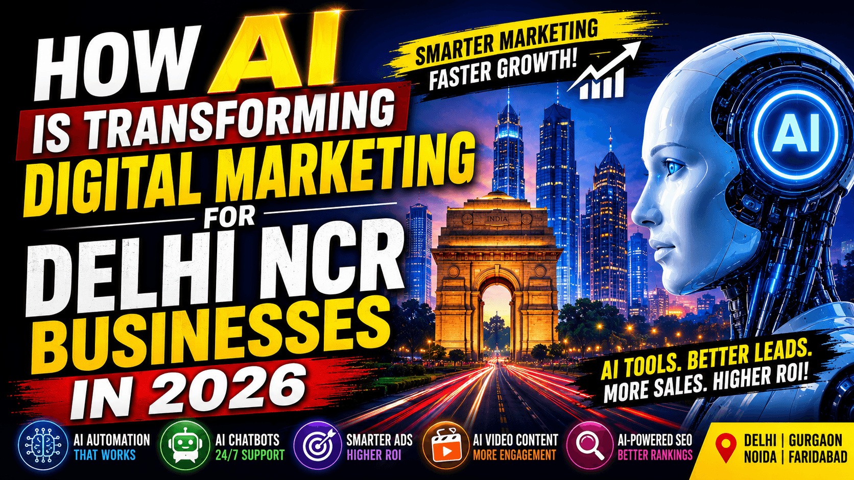How AI Is Transforming Digital Marketing for Delhi NCR Businesses in 2026