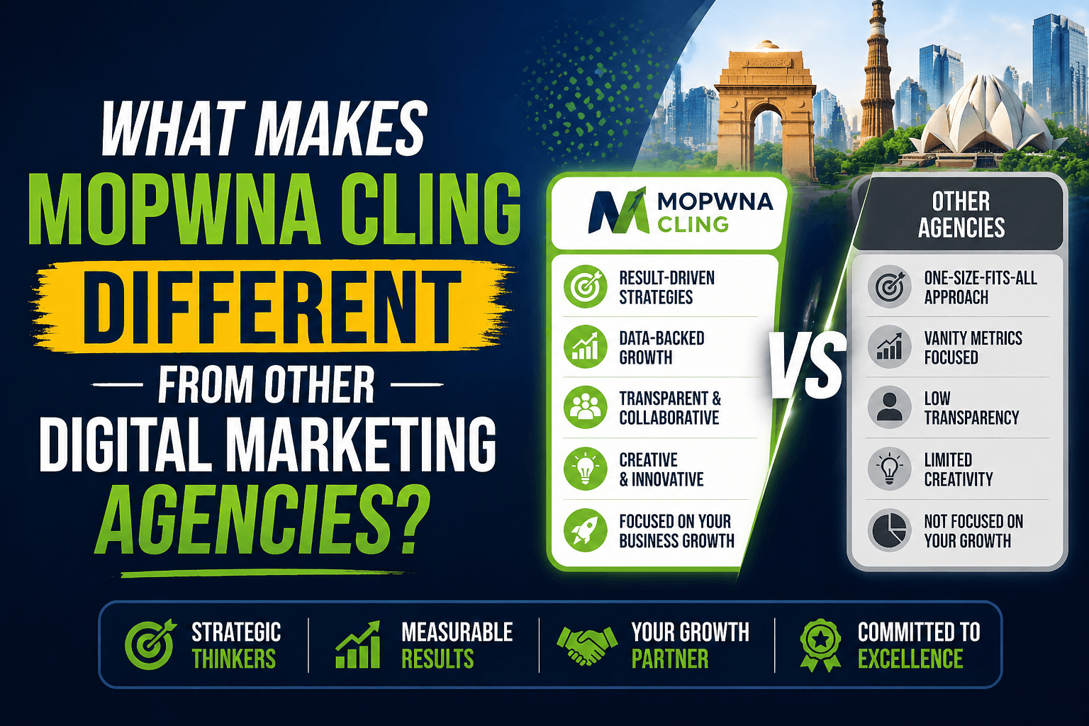 What Makes Mopwna Cling Different from Other Digital Marketing Agencies?