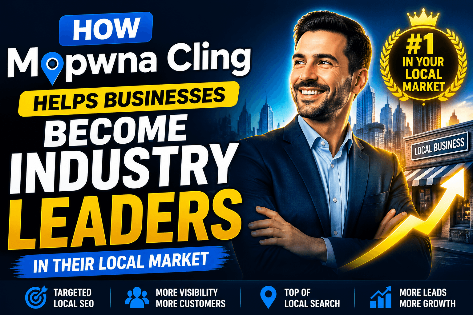 How Mopwna Cling Helps Businesses Become Industry Leaders in Their Local Market