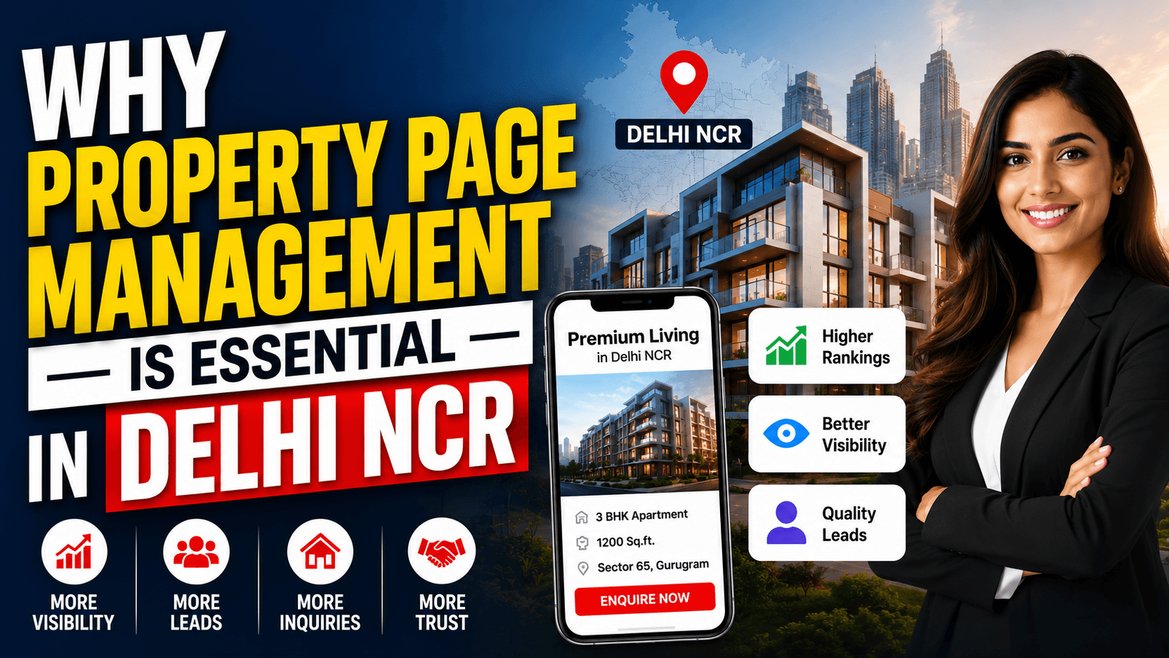 Why Property Page Management Is Essential in Delhi NCR