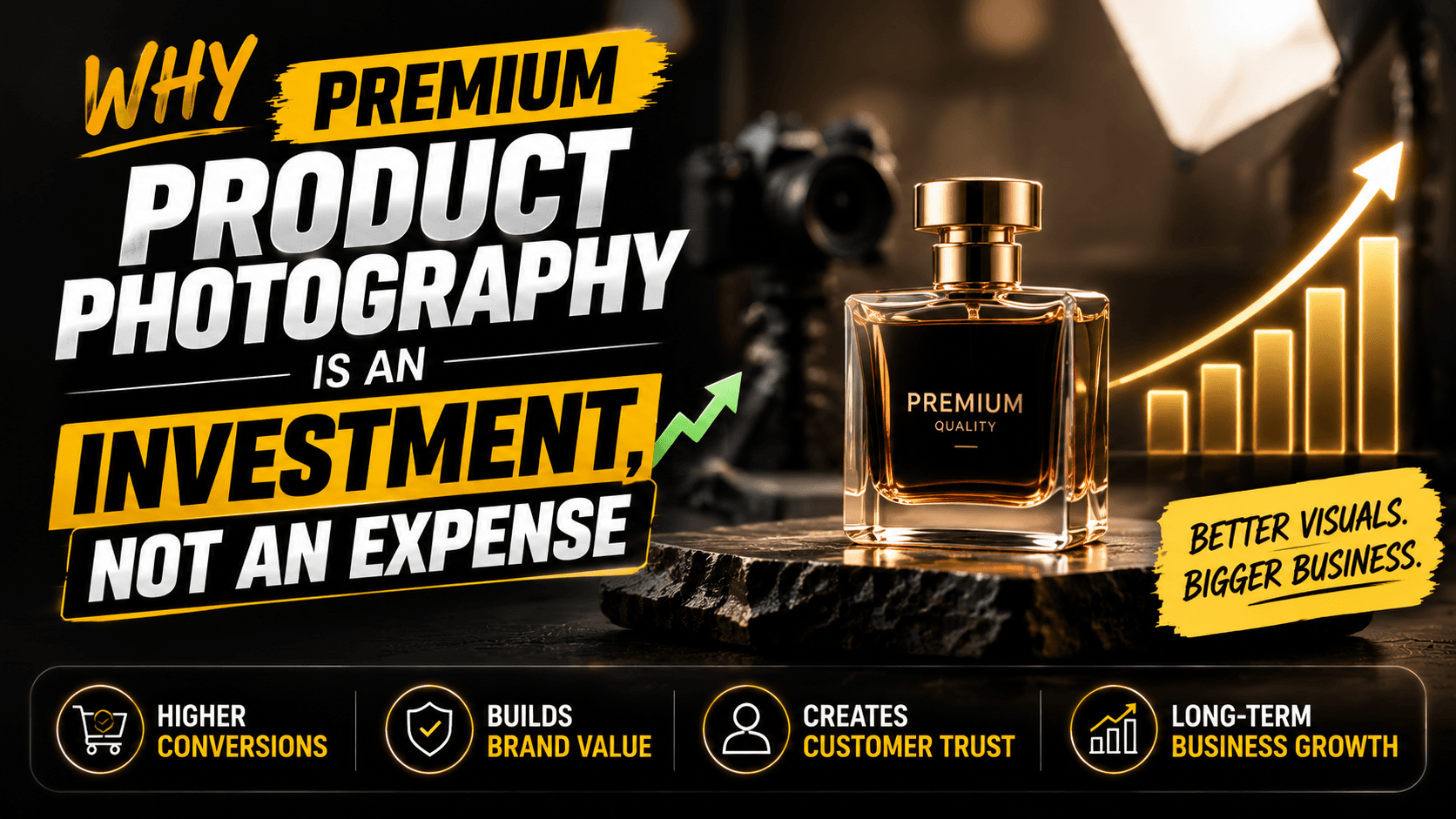 Why Premium Product Photography Is an Investment, Not an Expense
