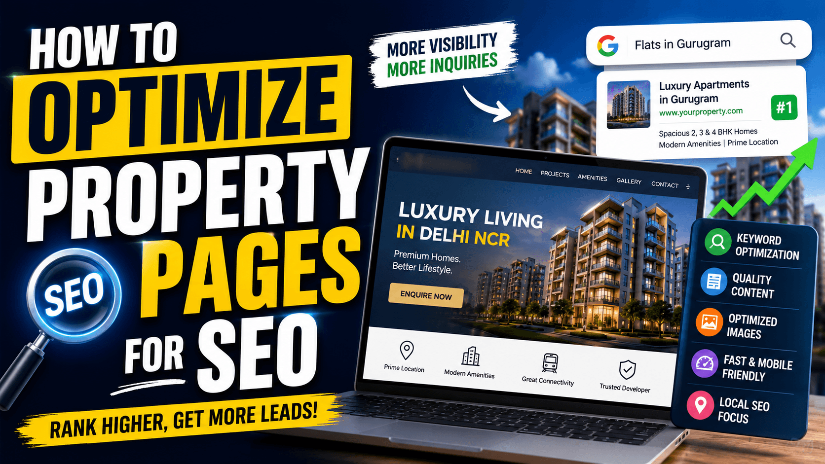 How to Optimize Property Pages for SEO