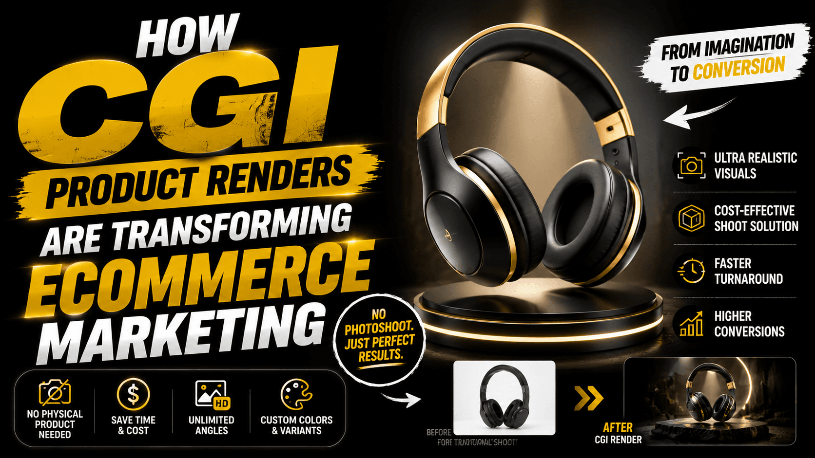 How CGI Product Renders Are Transforming Ecommerce Marketing