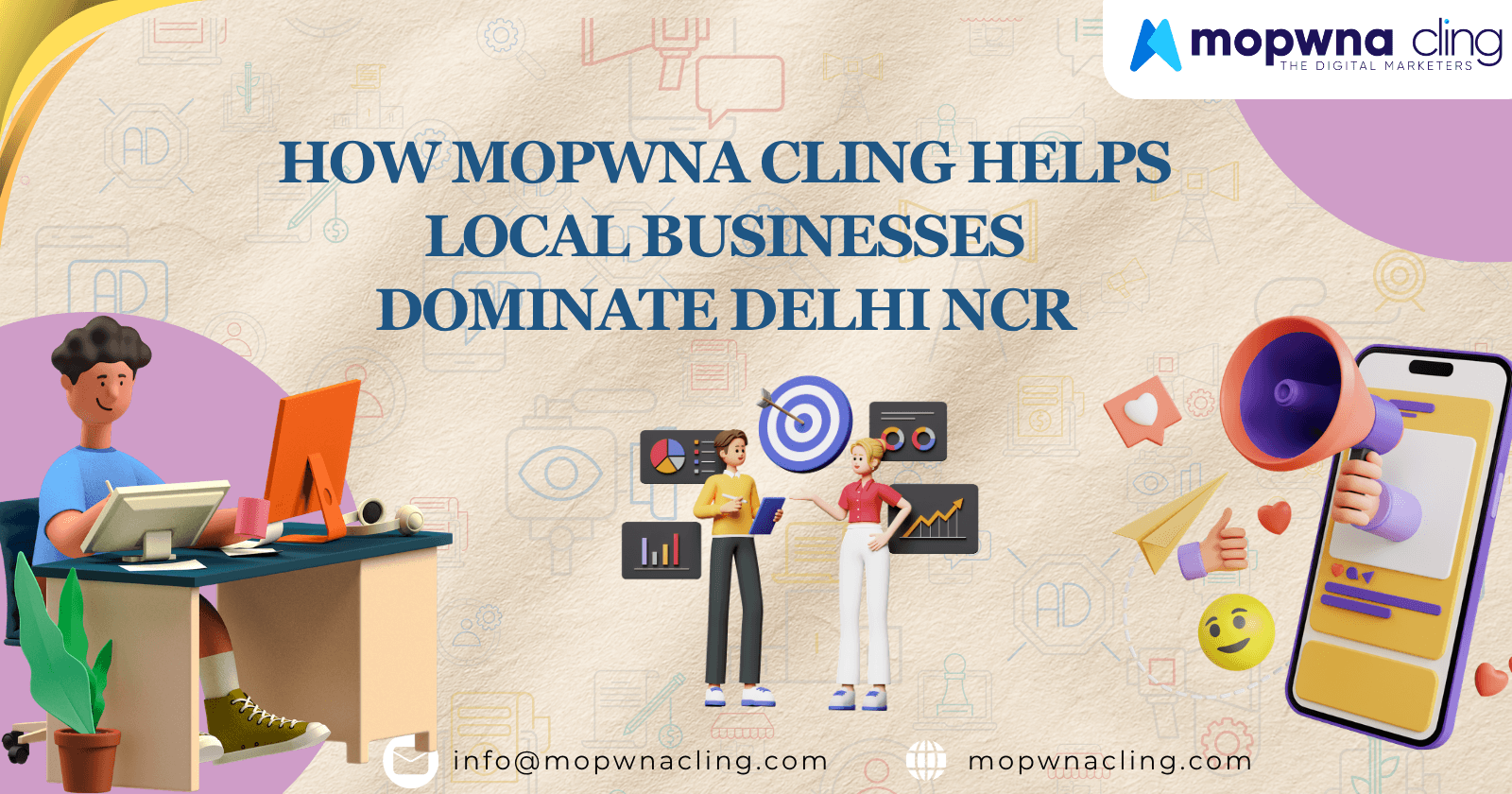 HOW MOPWNA CLING HELPS LOCAL BUSINESSES DOMINATE DELHI NCR