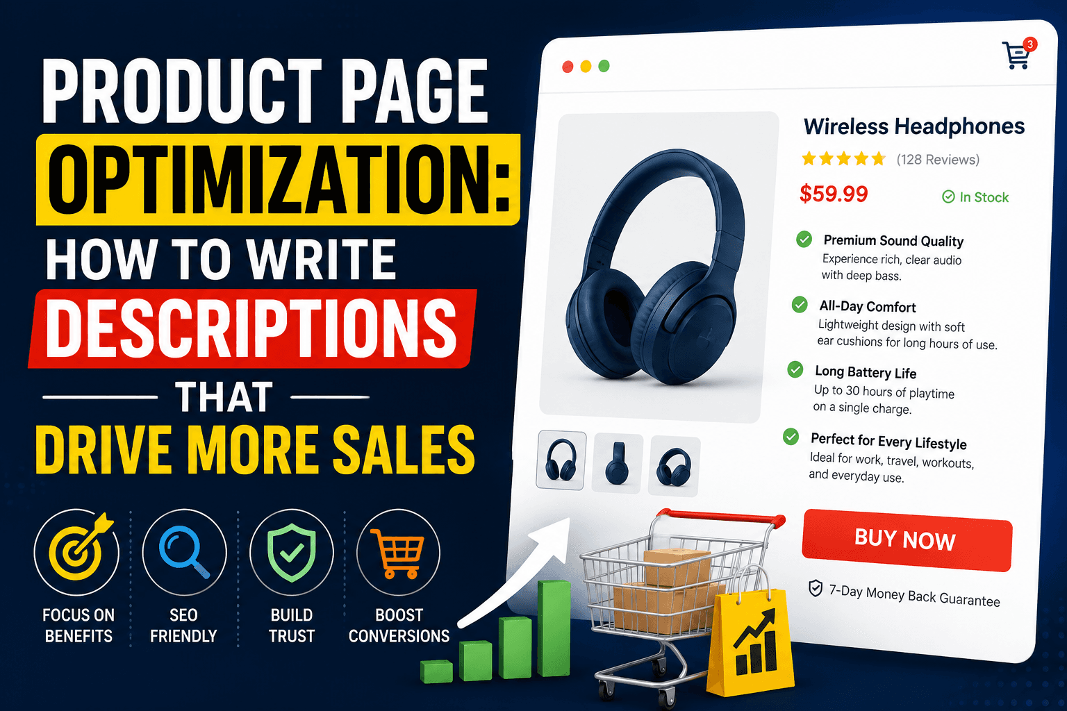 Product Page Optimization: How to Write Descriptions That Drive More Sales