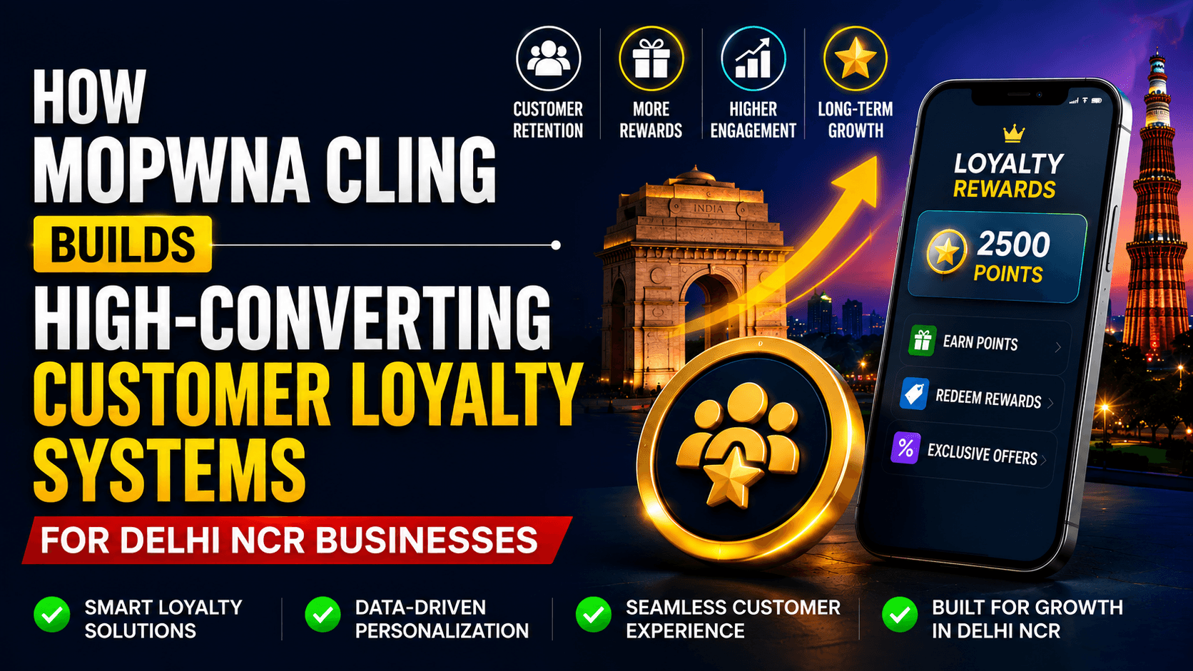 How Mopwna Cling Builds High-Converting Customer Loyalty Systems for Delhi NCR Businesses