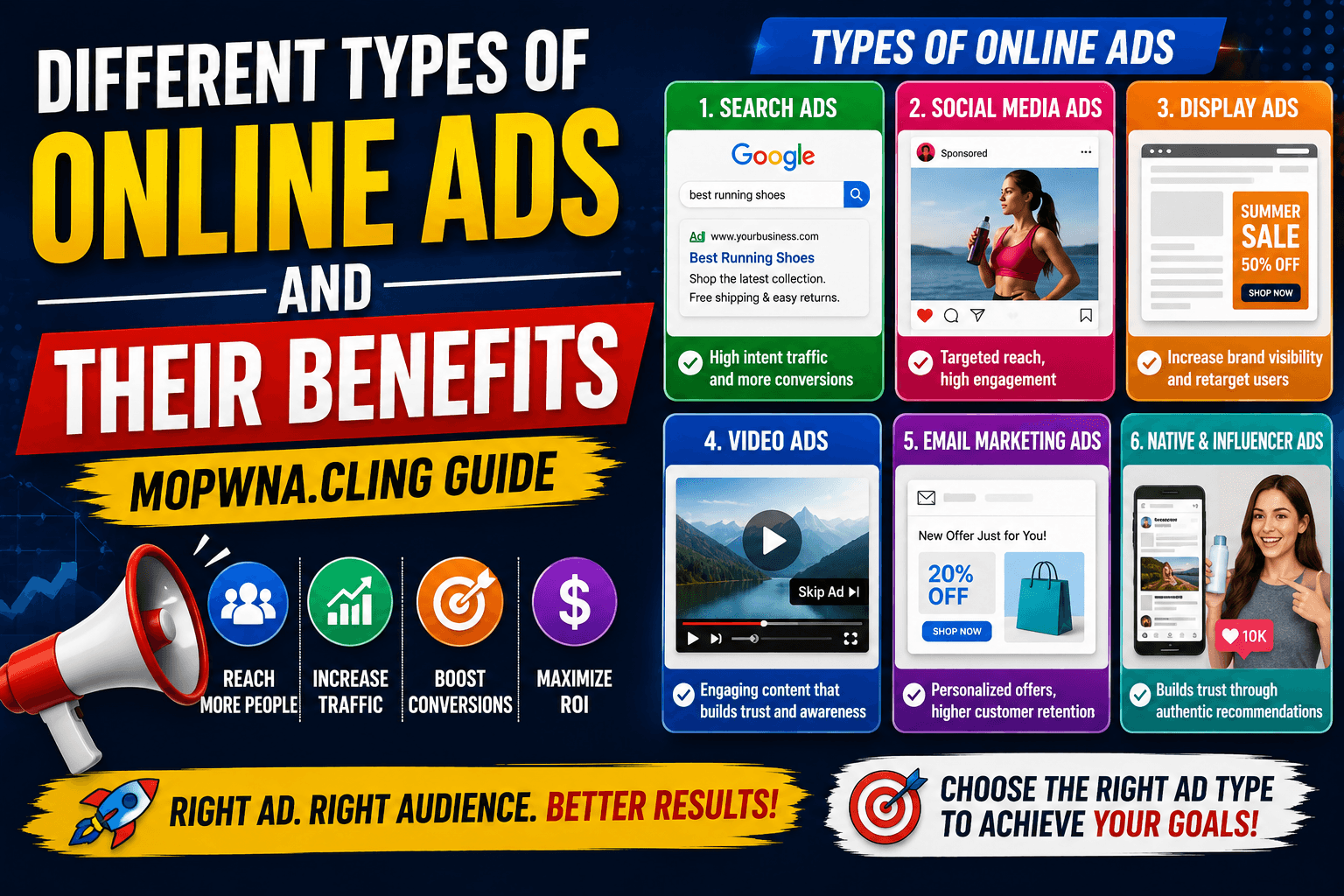 Different Type of Online Ad and Their Benefit β MOPWNA.CLING Guide.