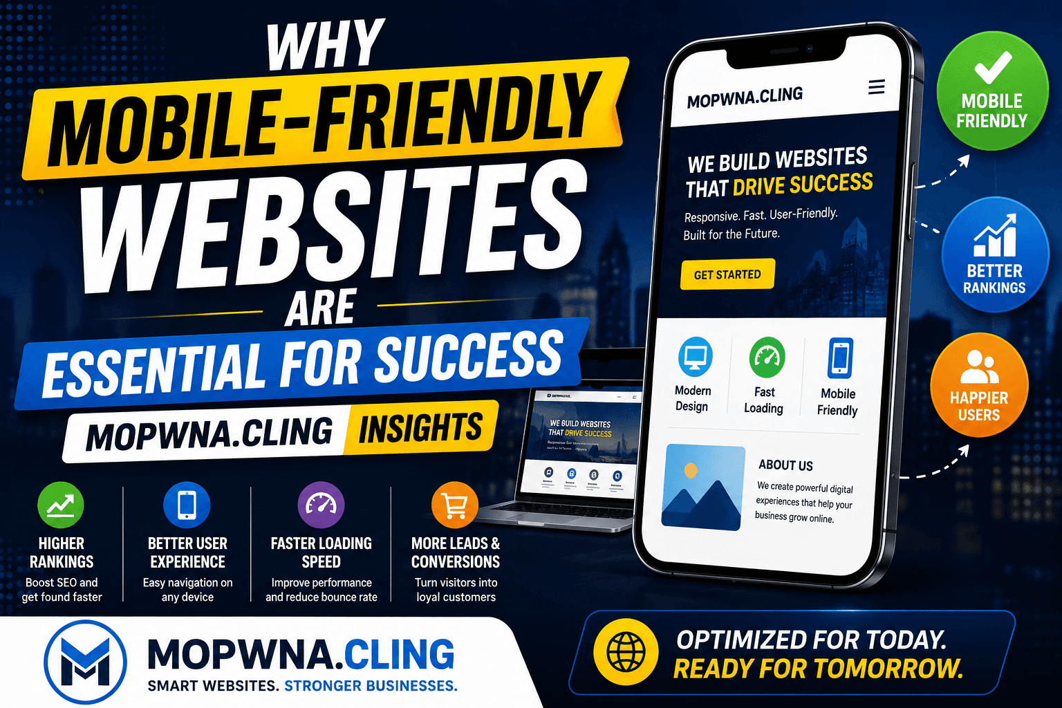 Why Mobile-Friendly Websites Are Essential for Success – MOPWNA.CLING Insight