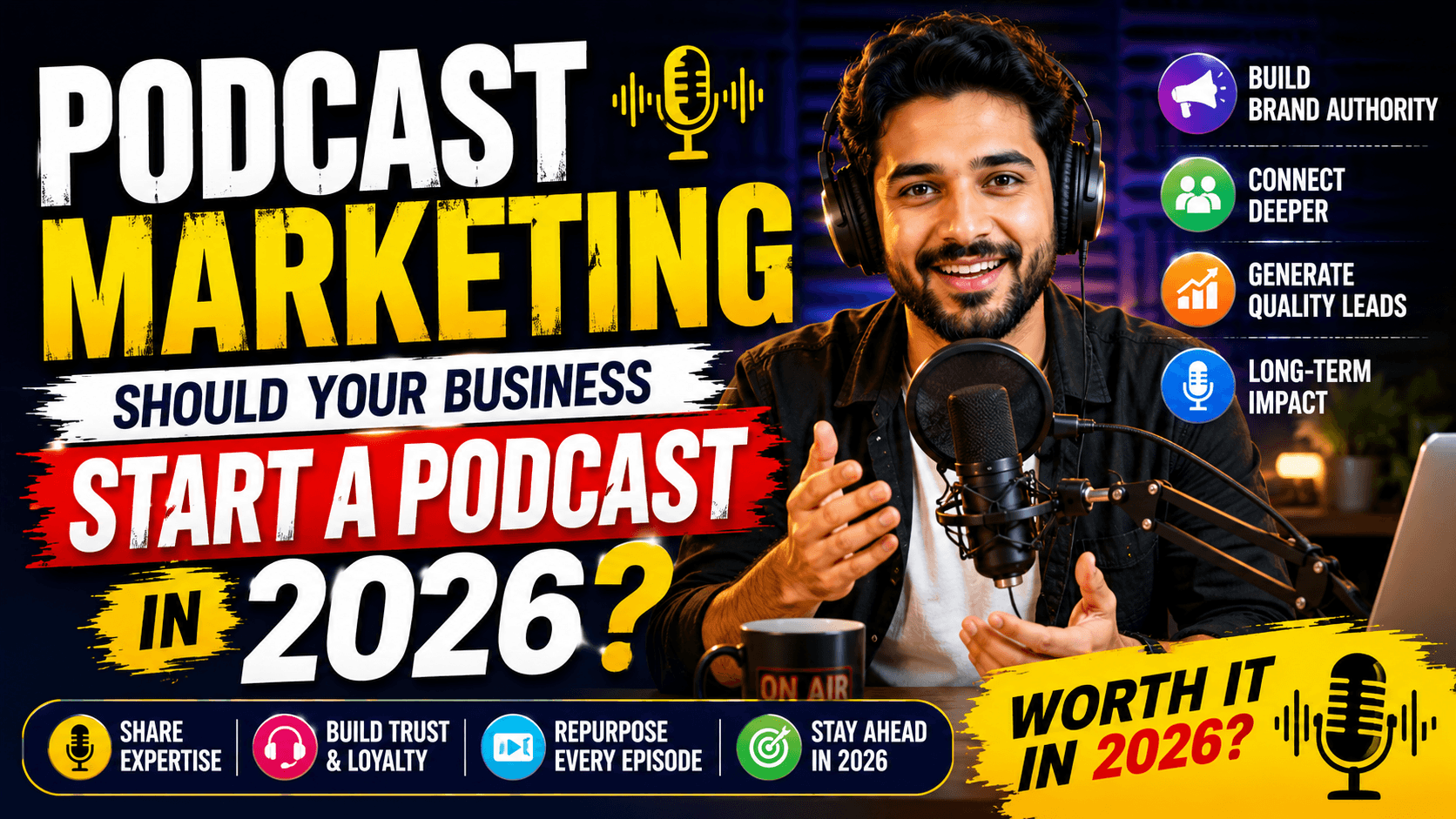 Podcast Marketing: Should Your Business Start a Podcast in 2026?