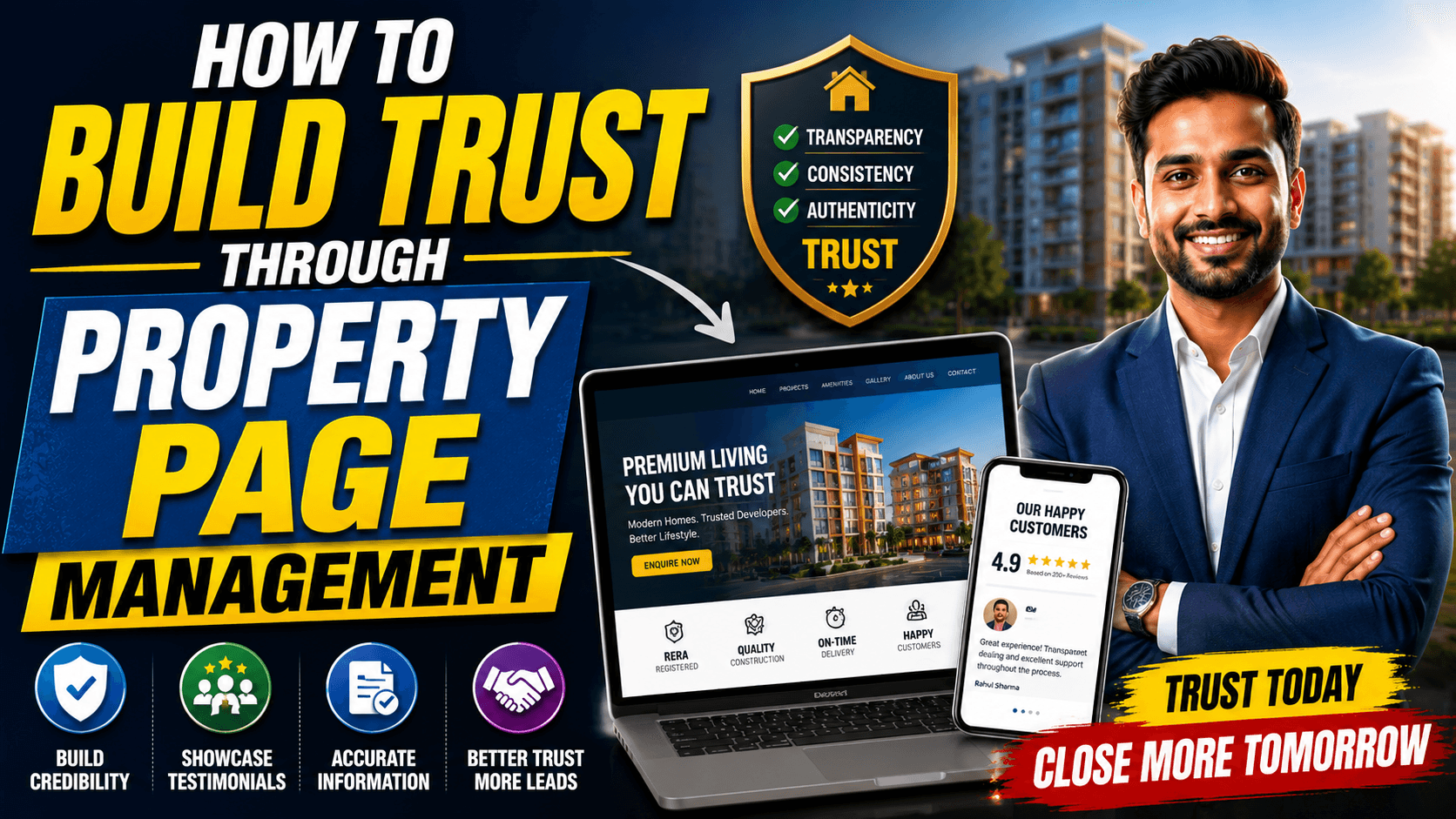 How to Build Trust Through Property Page Management