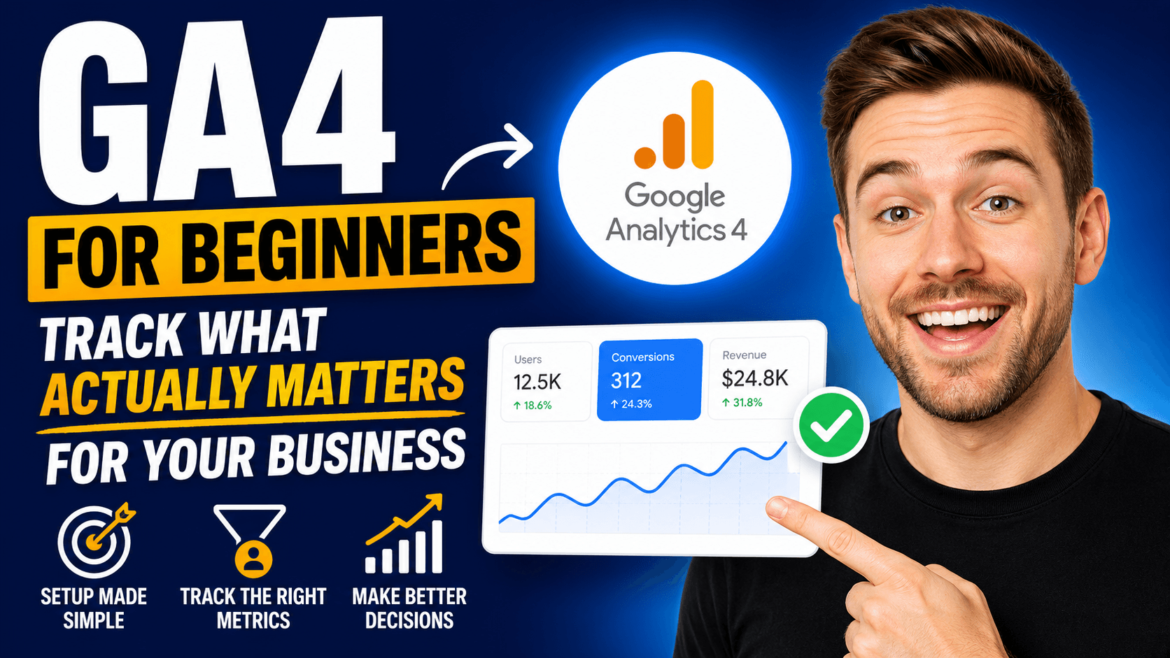 GA4 for Beginners: Track What Actually Matters for Your Business