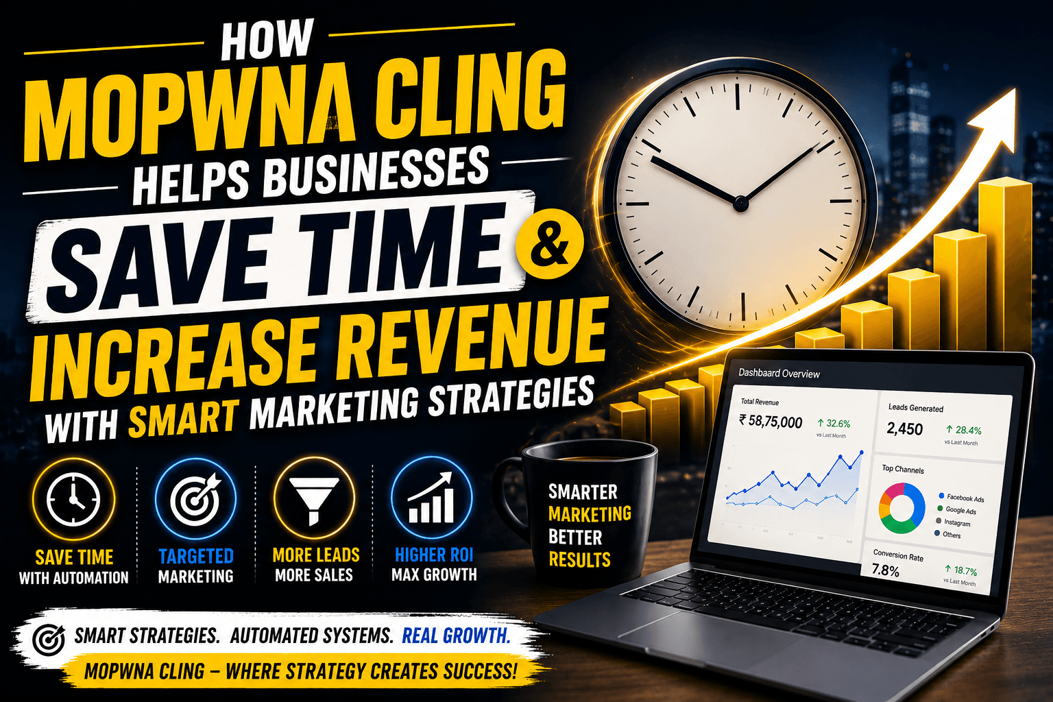 How Mopwna Cling Helps Businesses Save Time and Increase Revenue with Smart Marketing Strategies