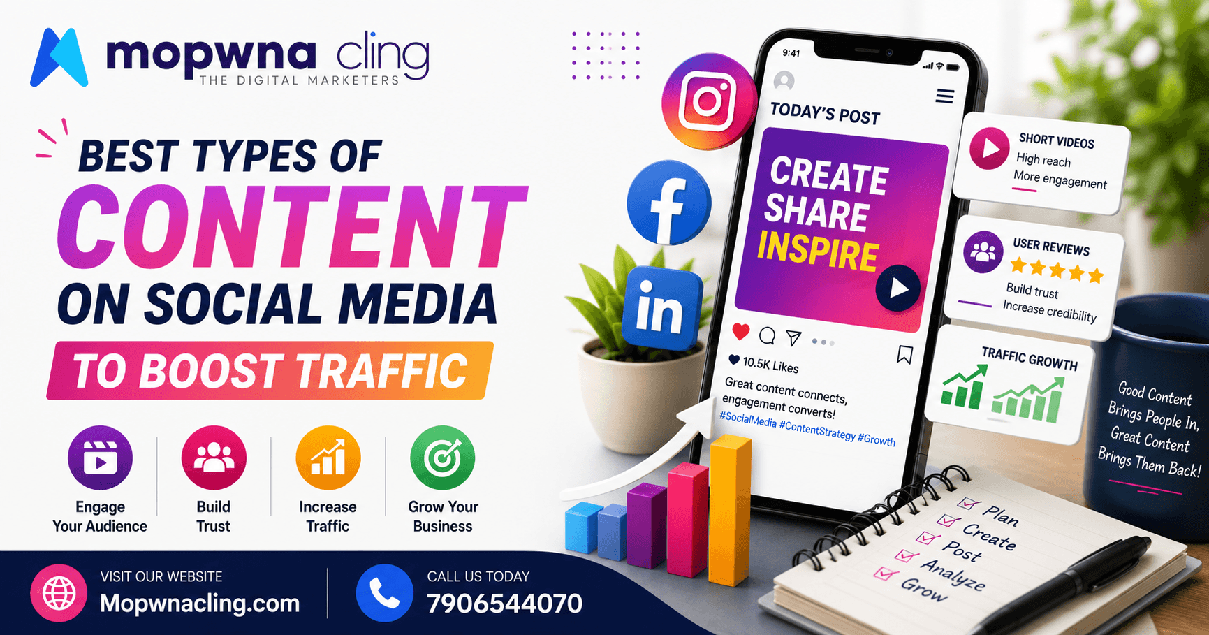 Best Types of Content on Social Media to Boost Traffic